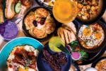 Brunch items at Bronzeville Winery