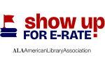 Show up for E-Rate logo