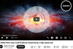 Show page for a Nature podcast featuring a space picture