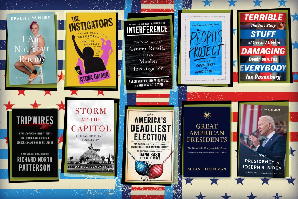 Montage of book covers