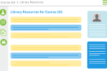 Mock-up of a LibGuide